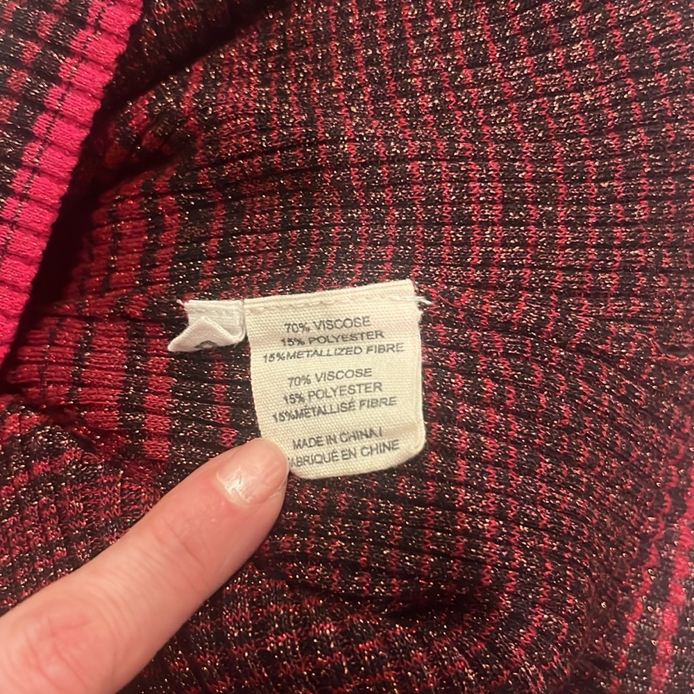 Ulla Johnson Red Ombre Sweater Top - Picture 9 of 9